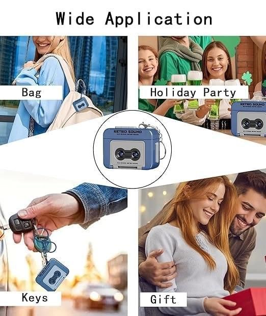 Retro Sound Mini Keychain
