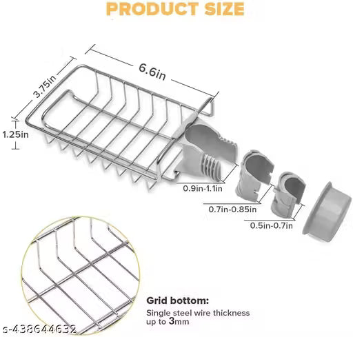 Soap Holder for Kitchen Sink soap Holder Stainless Steel